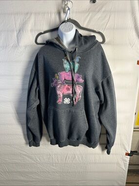 4H graphic hoodie